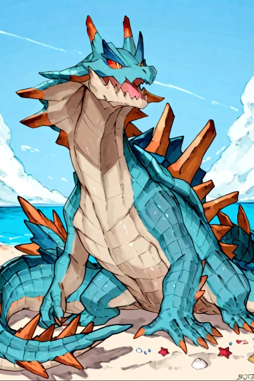 Lagiacrus // Sea Wyvern
