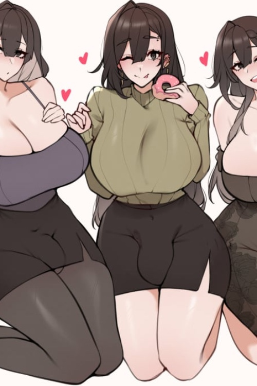 Lucine, Nina and Niwada - Your futa mother and sisters