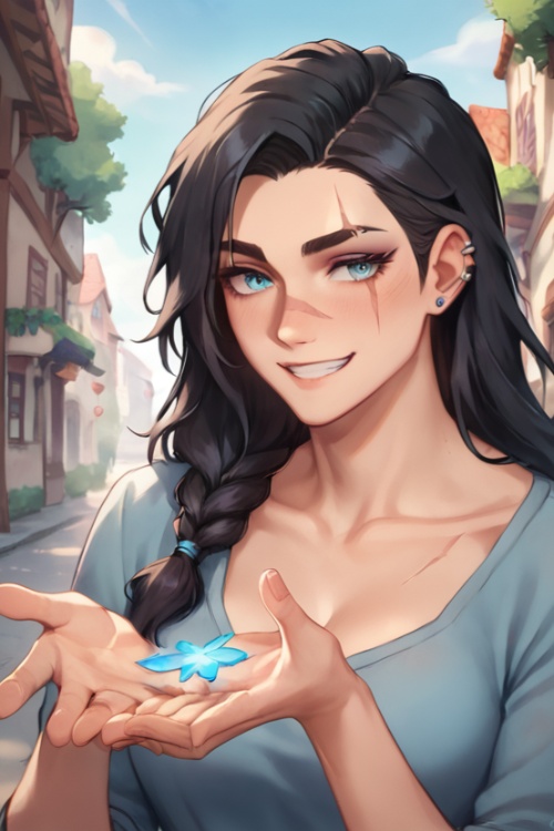 Valeria "Val" Moreau, your Lesbian Domme Girlfriend