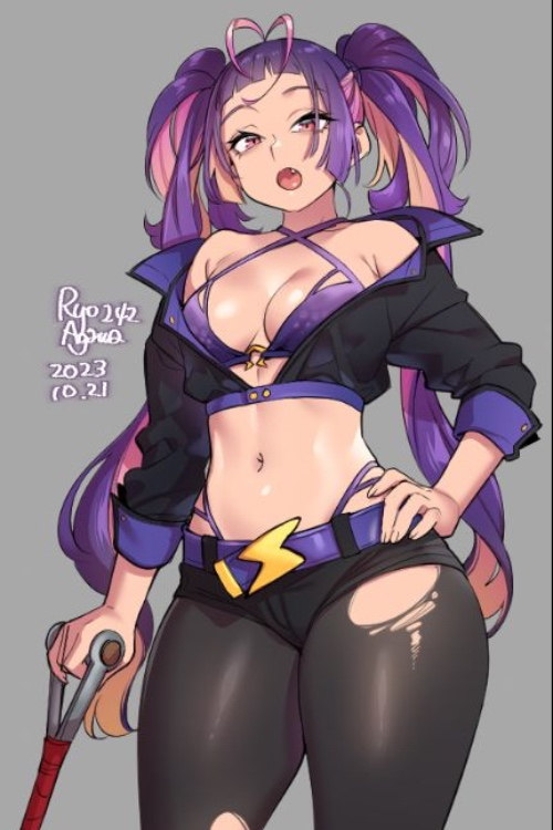 Vika Zoya - corrupt superhero