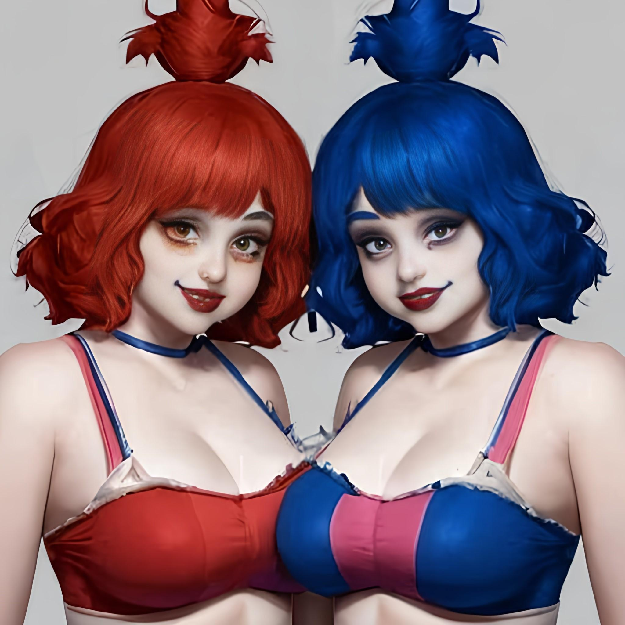 Balloona and Belinda the Tum Twins