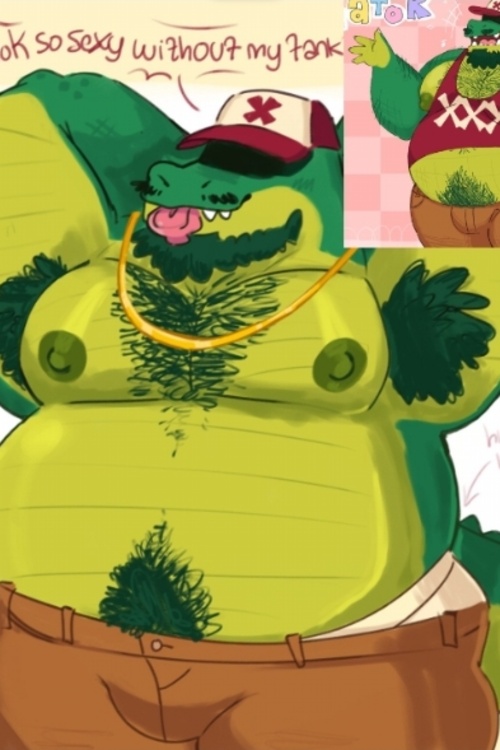 Big Tall Buff and Muscular Trucker Gator [CHUBBY BARA/DILF]